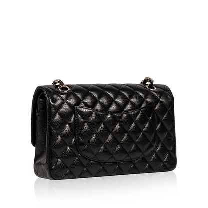 Chanel Classic Flap Caviar Black Shoulder Bag Style 97