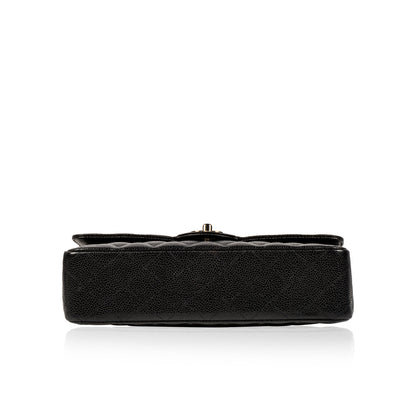 Chanel Classic Flap Caviar Black Shoulder Bag Style 97