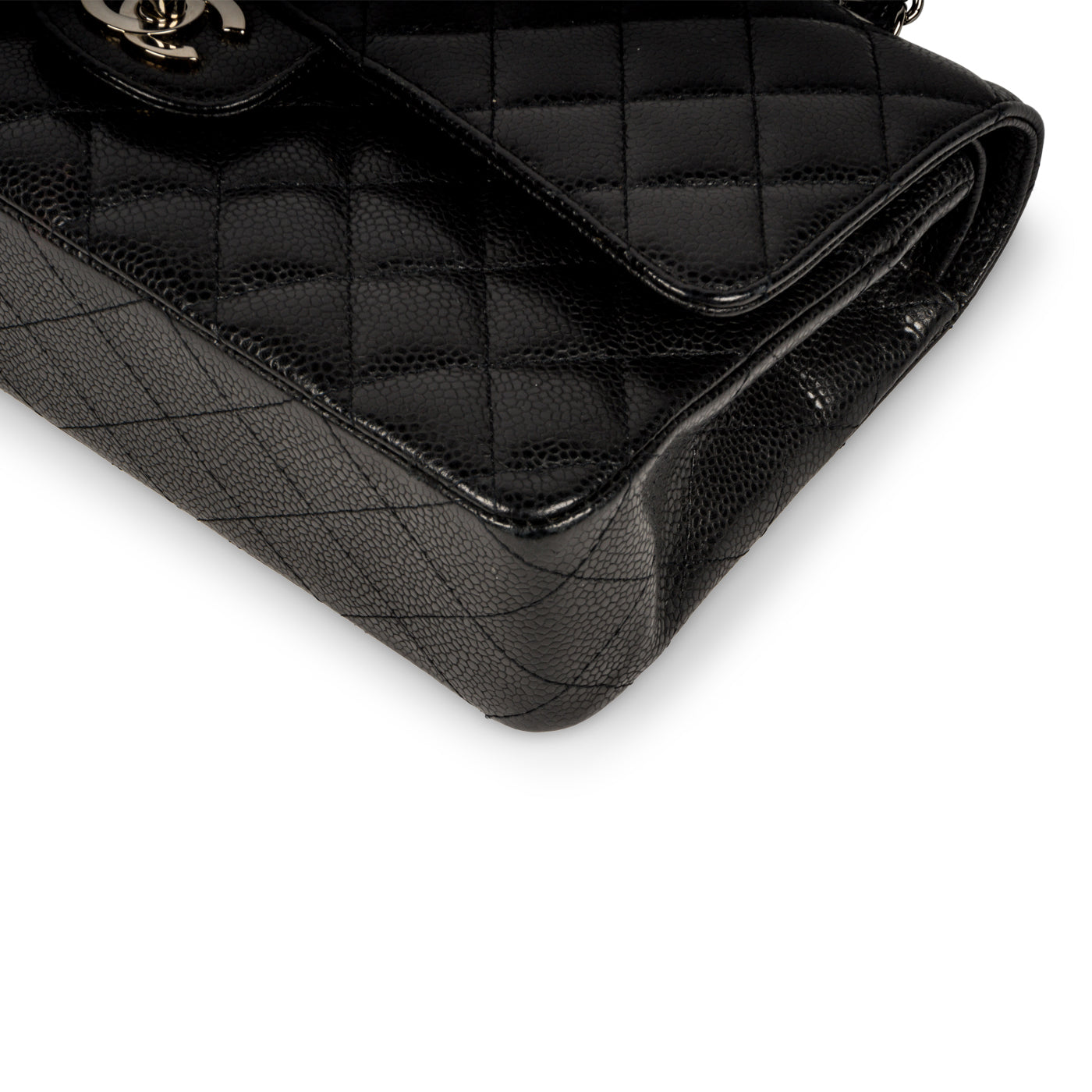 Chanel Classic Flap Caviar Black Shoulder Bag Style 97