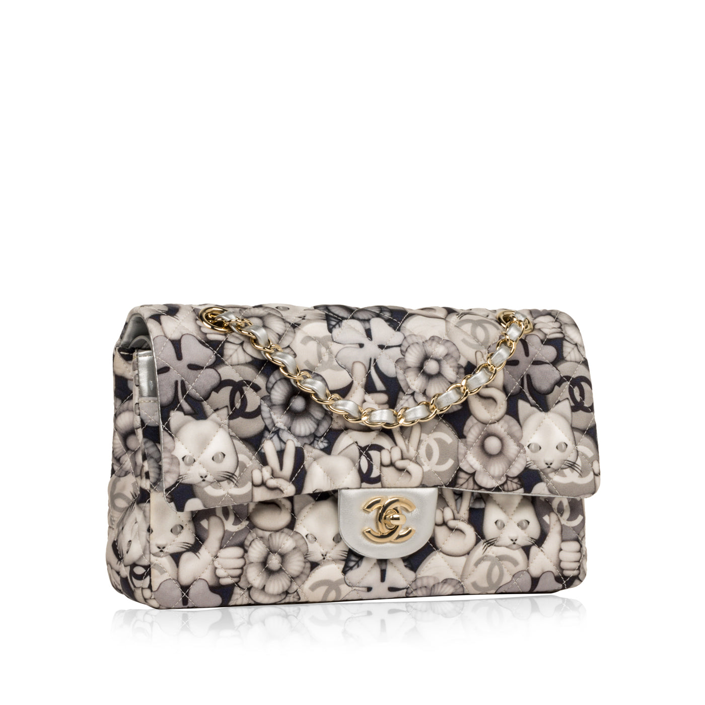 Chanel Classic Flap Lambskin Brown Shoulder Bag Style 4