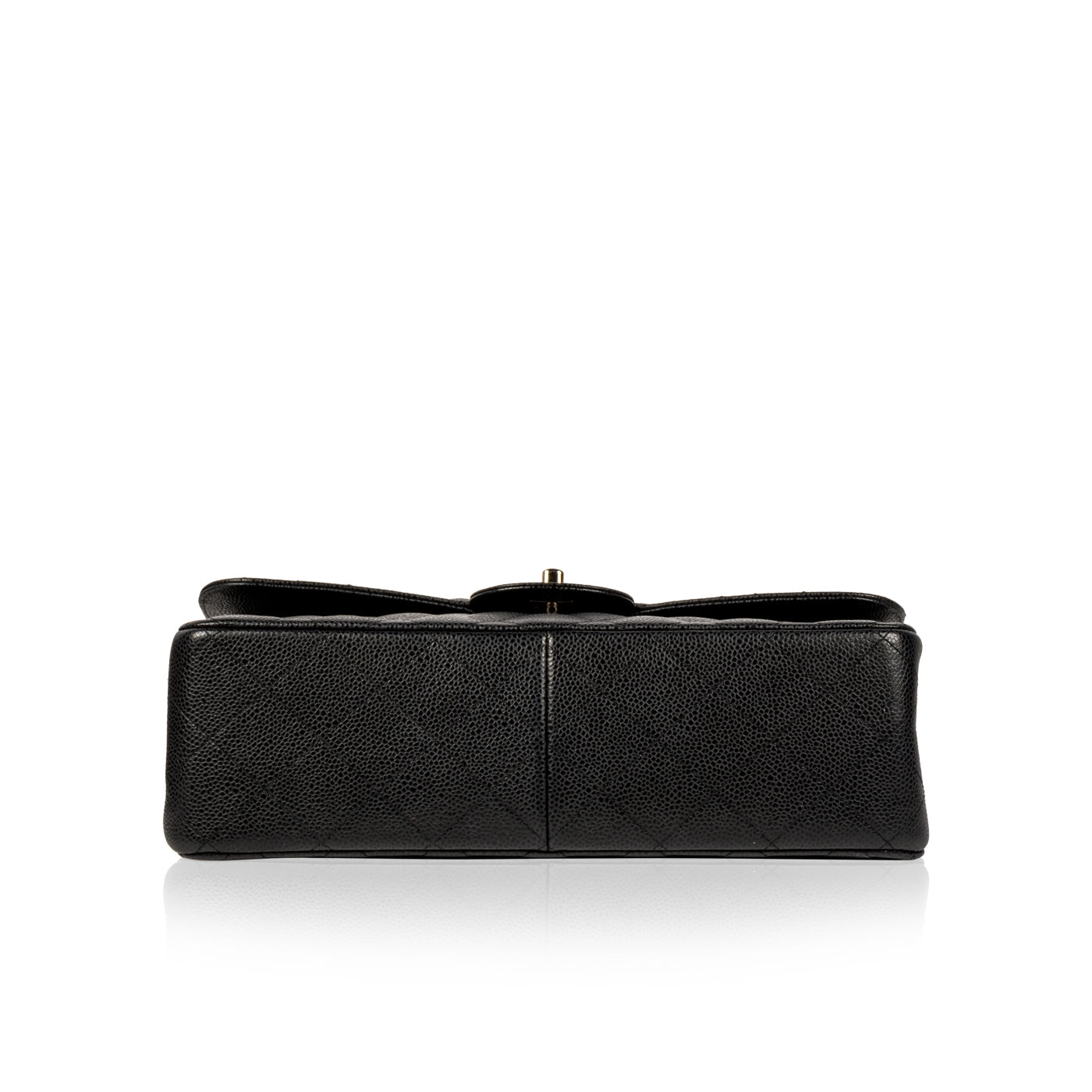 Chanel Classic Flap Caviar Black Shoulder Bag Style 57
