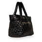 Chanel Shopping Tote Quilted Black Tote Bag Quilted
