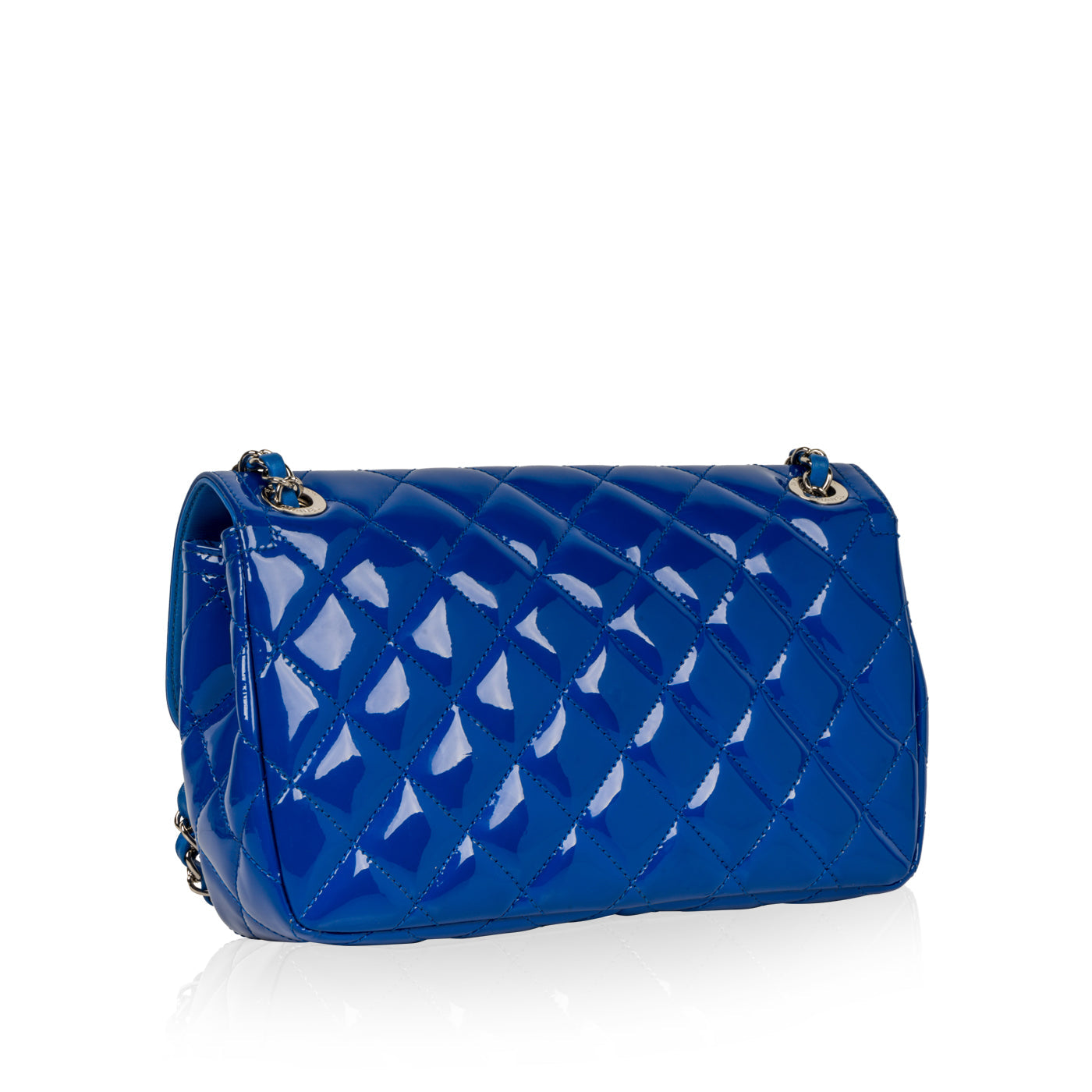 Chanel Timeless Patent Leather Black Shoulder Bag