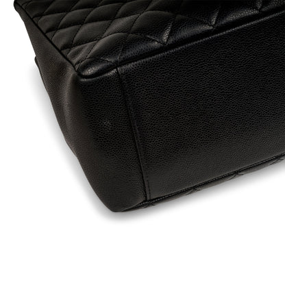 Chanel Timeless Caviar Black Tote Bag Style 10