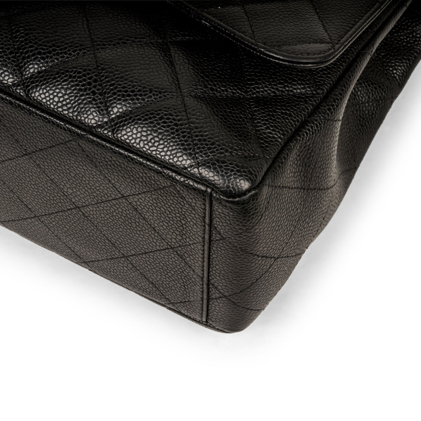 Chanel Classic Flap Caviar Black Shoulder Bag Style 58