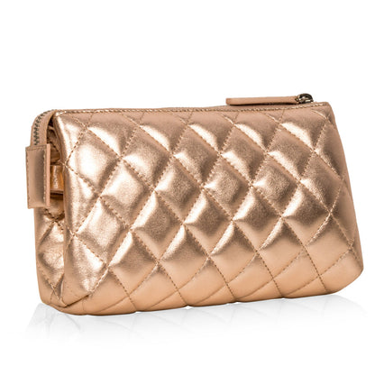 Chanel Timeless Quilted Black Clutch