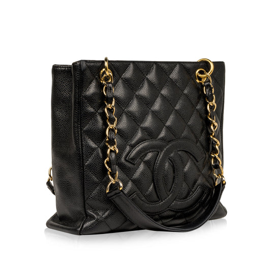 Chanel Timeless Caviar Black Tote Bag Style 53
