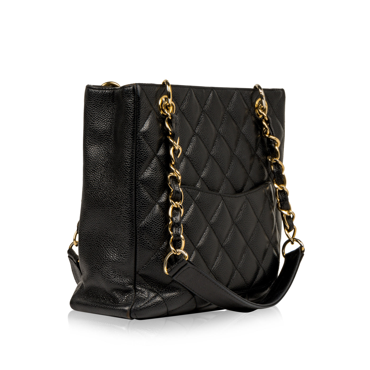 Chanel Timeless Caviar Black Tote Bag Style 53