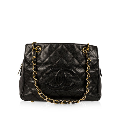 Chanel Timeless Caviar Black Tote Bag Style 51