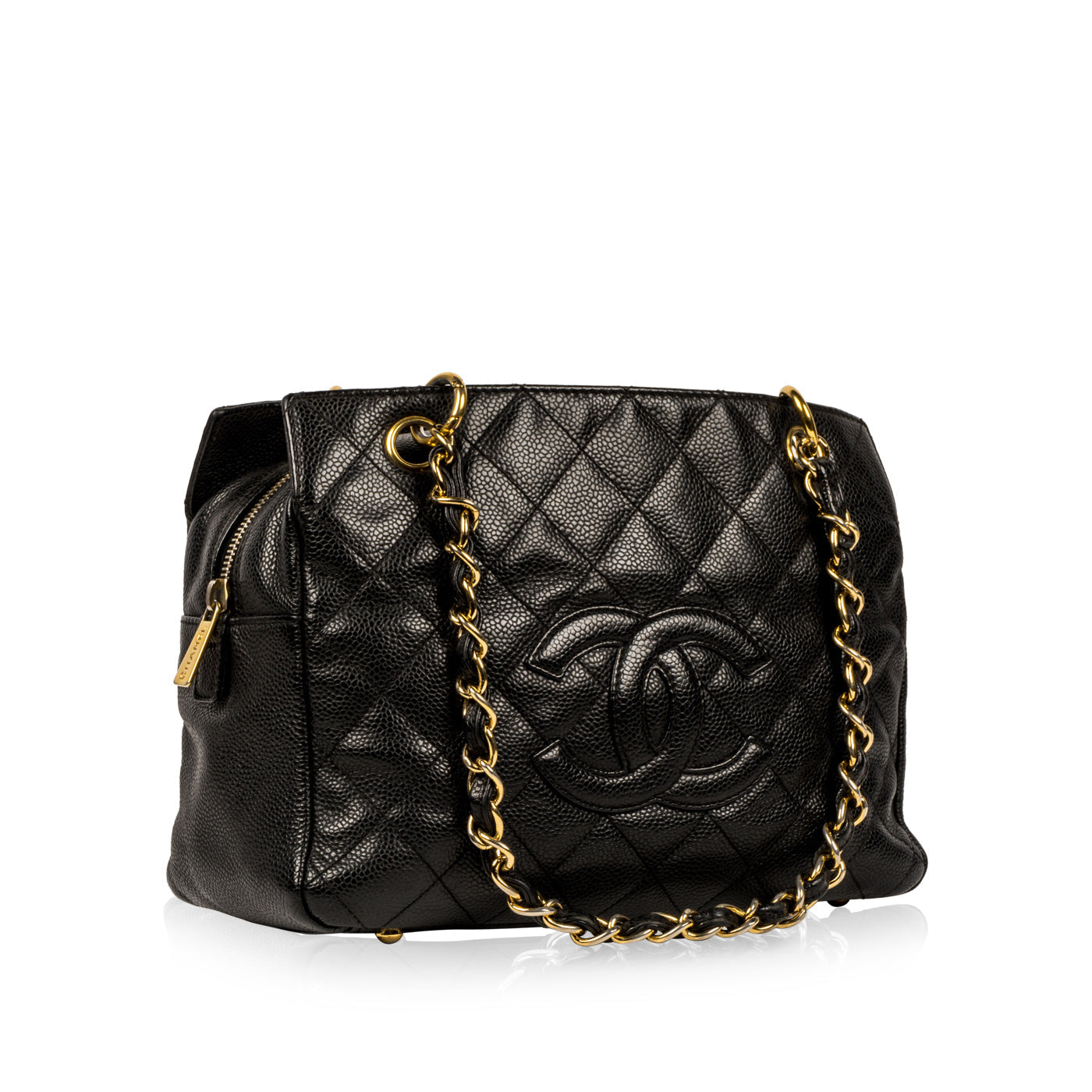 Chanel Timeless Caviar Black Tote Bag Style 51