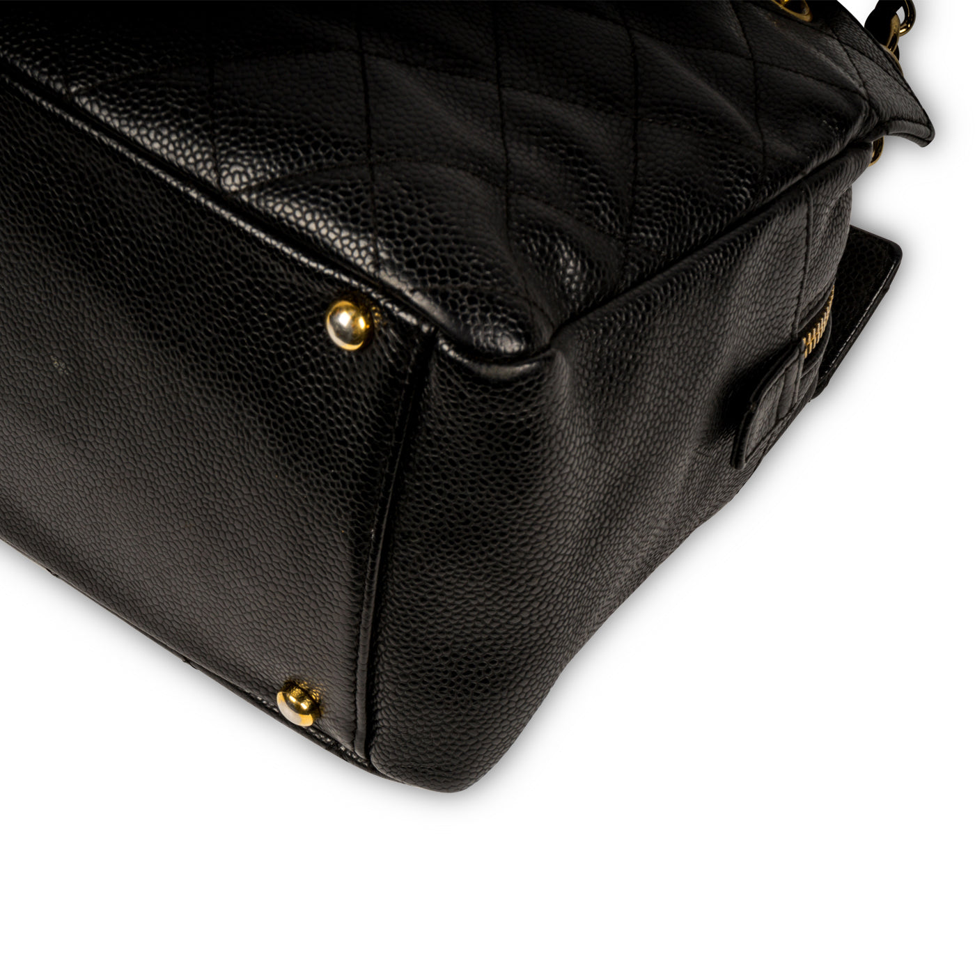 Chanel Timeless Caviar Black Tote Bag Style 51