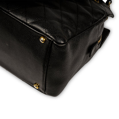 Chanel Timeless Caviar Black Tote Bag Style 51