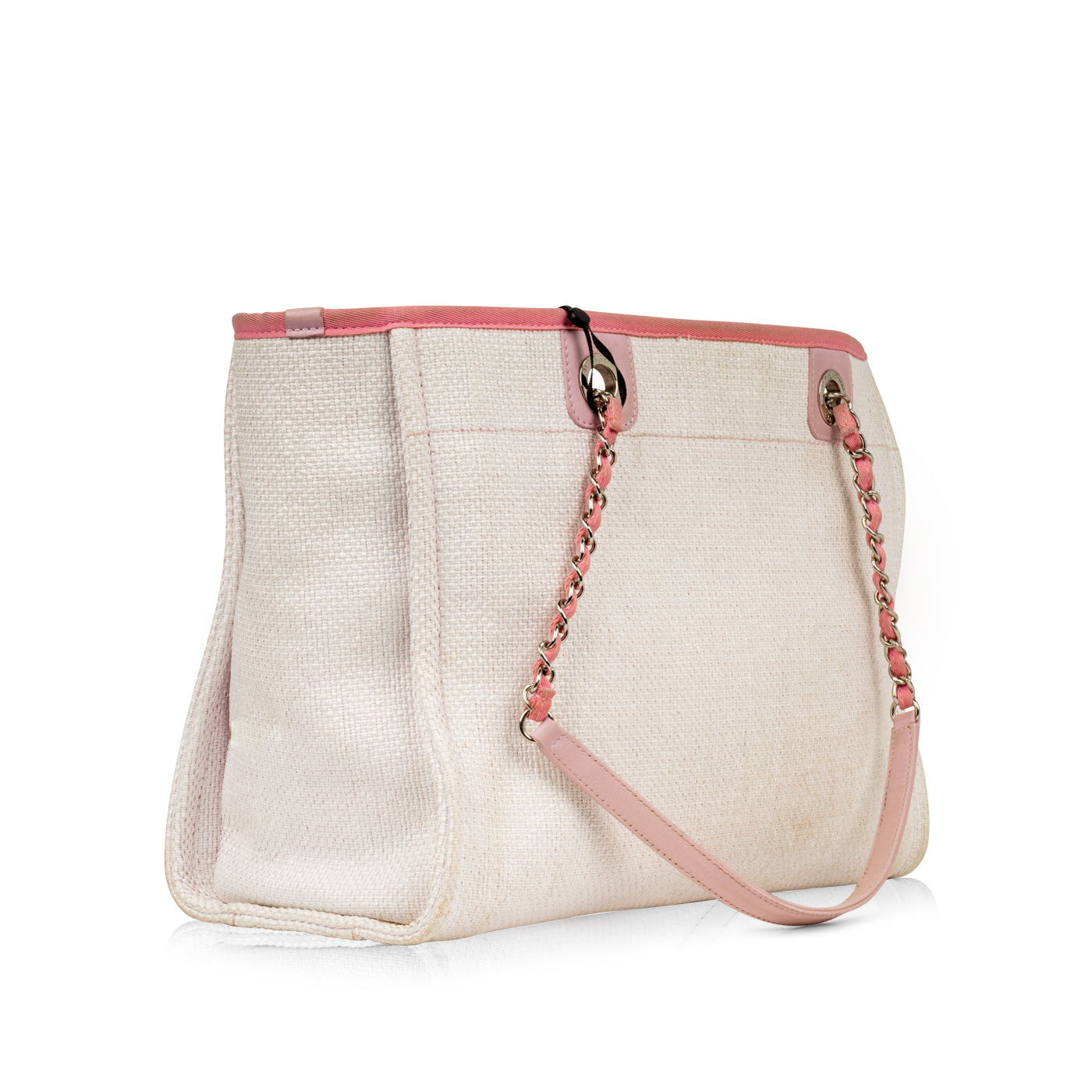 Chanel Cambon Tweed Silver Tote Bag Style 6