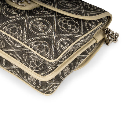 Chanel Camellia Fabric Double-Sided Bag