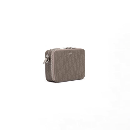 Christian Dior 2020 Oblique Galaxy Leather Messenger Pouch