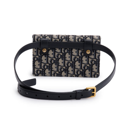 Christian Dior 2020 Oblique Saddle Belt Pouch
