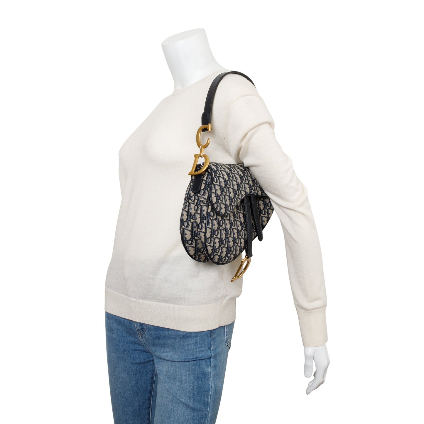 Christian Dior 2022 Oblique Medium Saddle Bag