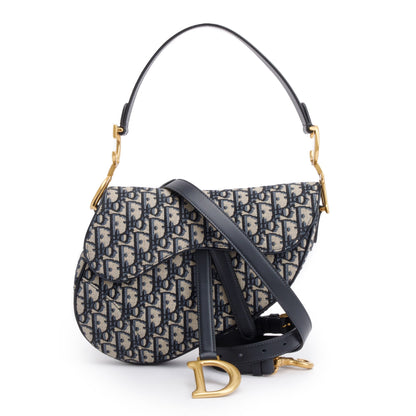 Christian Dior 2022 Oblique Medium Saddle Bag