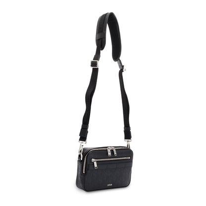 Christian Dior 2022 Safari Leather Messenger Bag