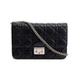 Christian Dior Black Leather Small Cannage Miss Dior Bag