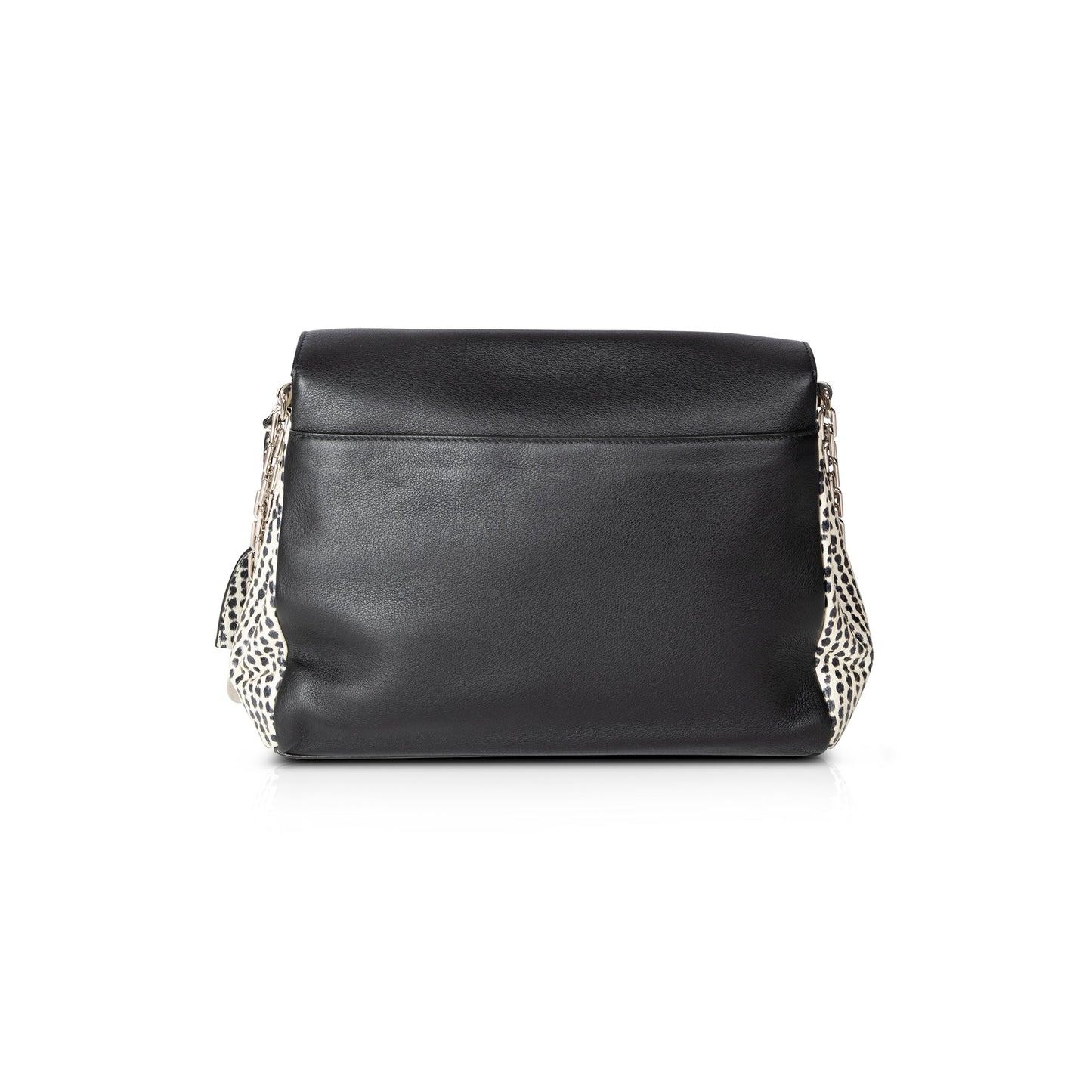 Christian Dior Large Python-Trimmed Diorling Bag
