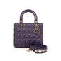 Christian Dior Medium Cannage Lambskin Lady Dior Bag