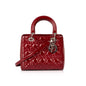 Christian Dior Medium Patent Leather Lady Dior Bag