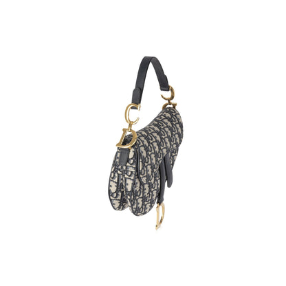 Christian Dior Oblique Mini Saddle Bag