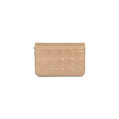 Christian Dior Patent Cannage Miss Dior Promenade Pouch