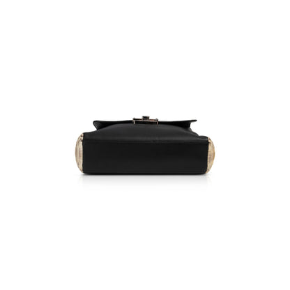 Christian Dior Python-Trimmed Diorling Bag
