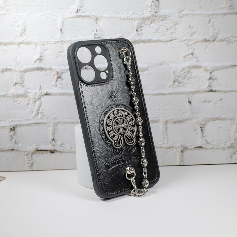 Chrome Hearts iPhone Case for 11 12 13 14 15 Pro Max Plus