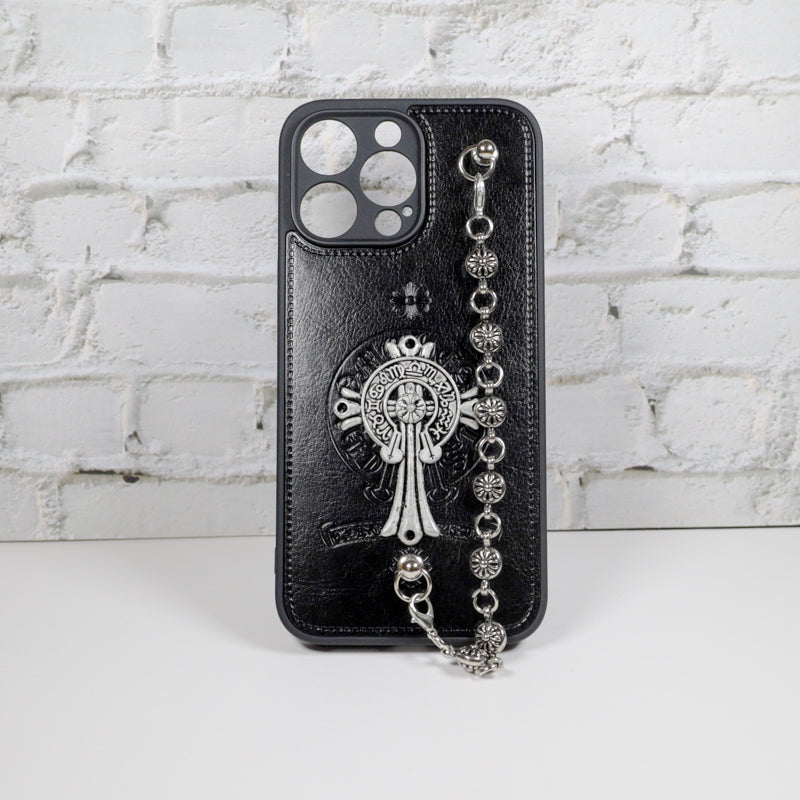 Chrome Hearts iPhone Case for 11 12 13 14 15 Pro Max Plus