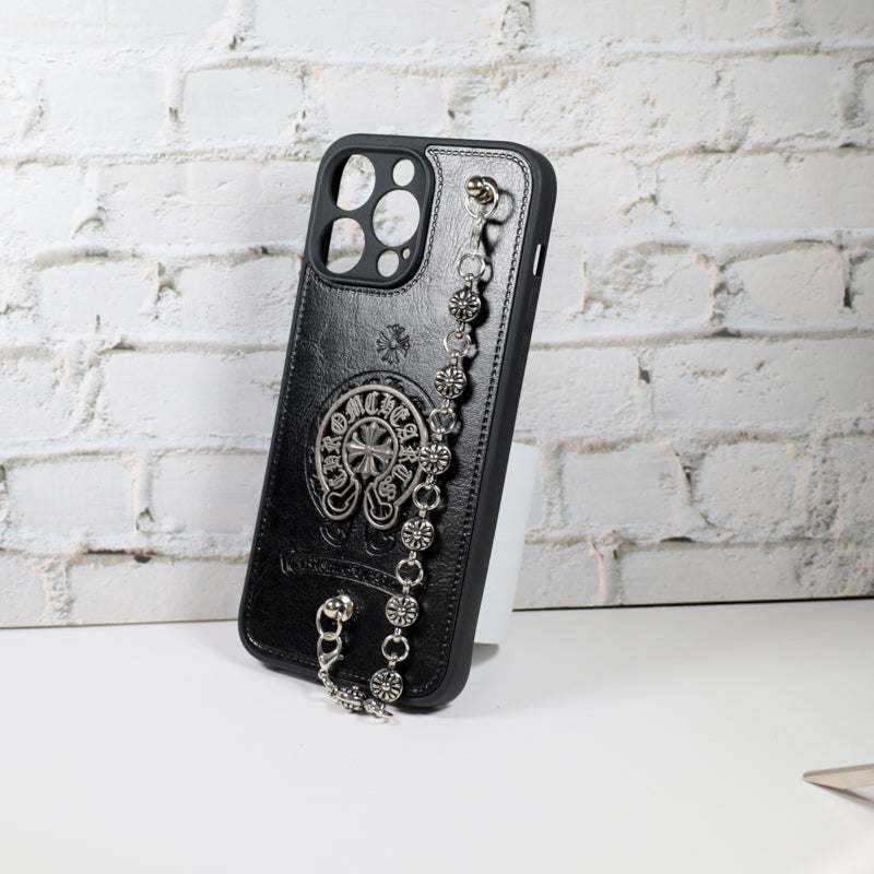 Chrome Hearts iPhone Case for 11 12 13 14 15 Pro Max Plus