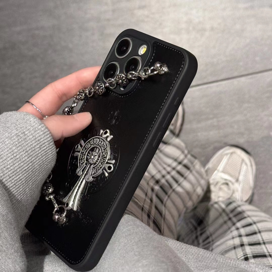 Chrome Hearts iPhone Case for 11 12 13 14 15 Pro Max Plus