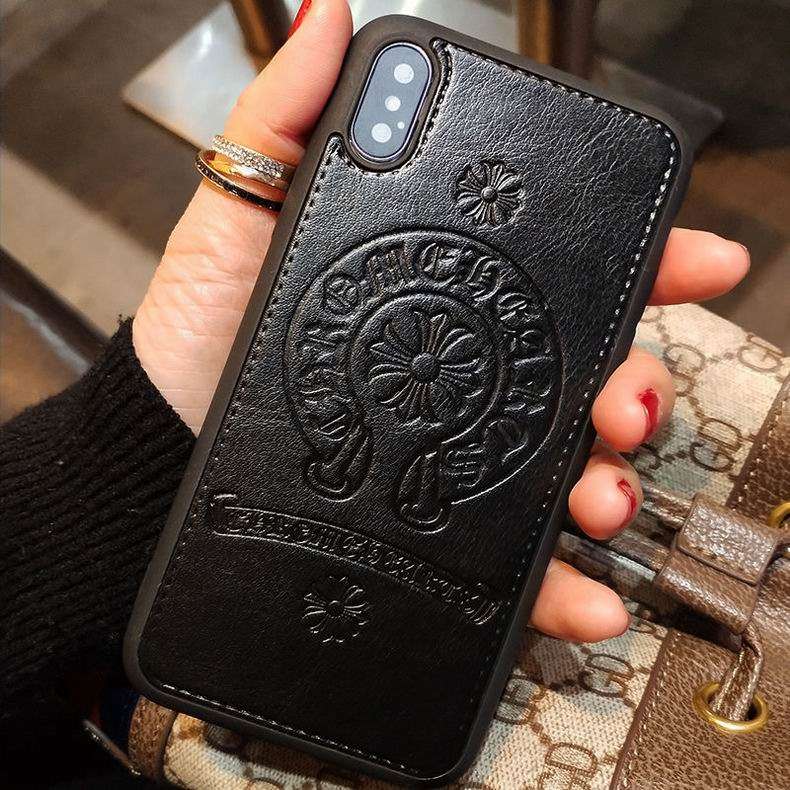 Chrome Hearts Phone Case for iPhone X Xs Xr 11 12 13 Pro Max