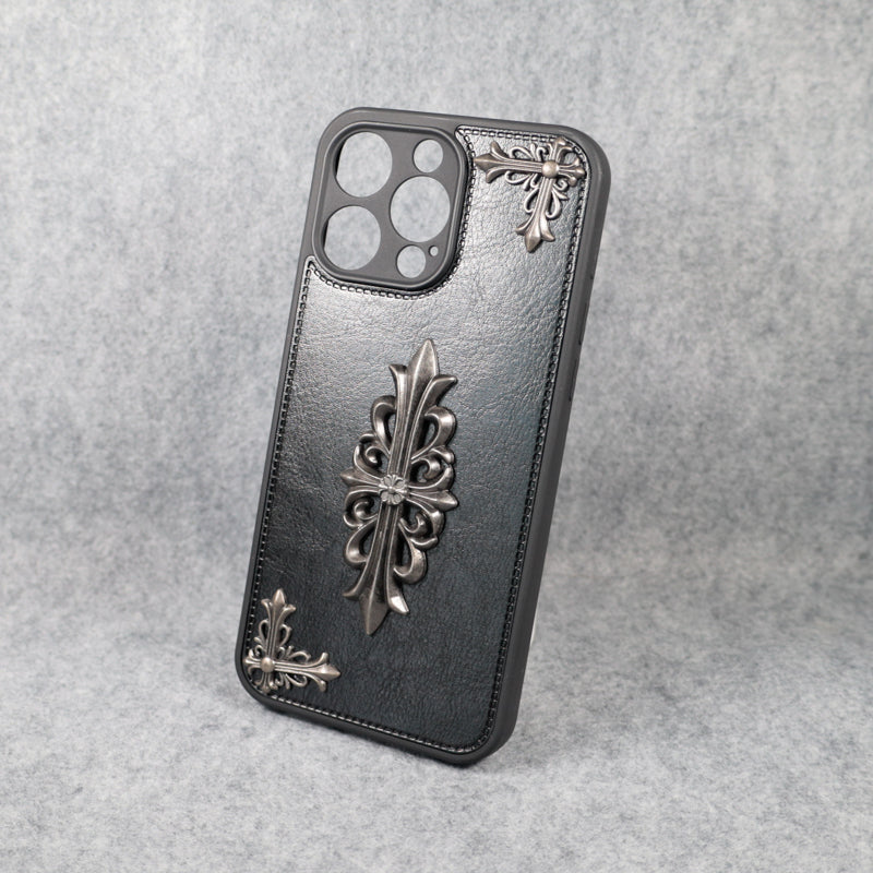 Chrome Hearts Phone Cases for 11 12 13 14 15 Pro Max
