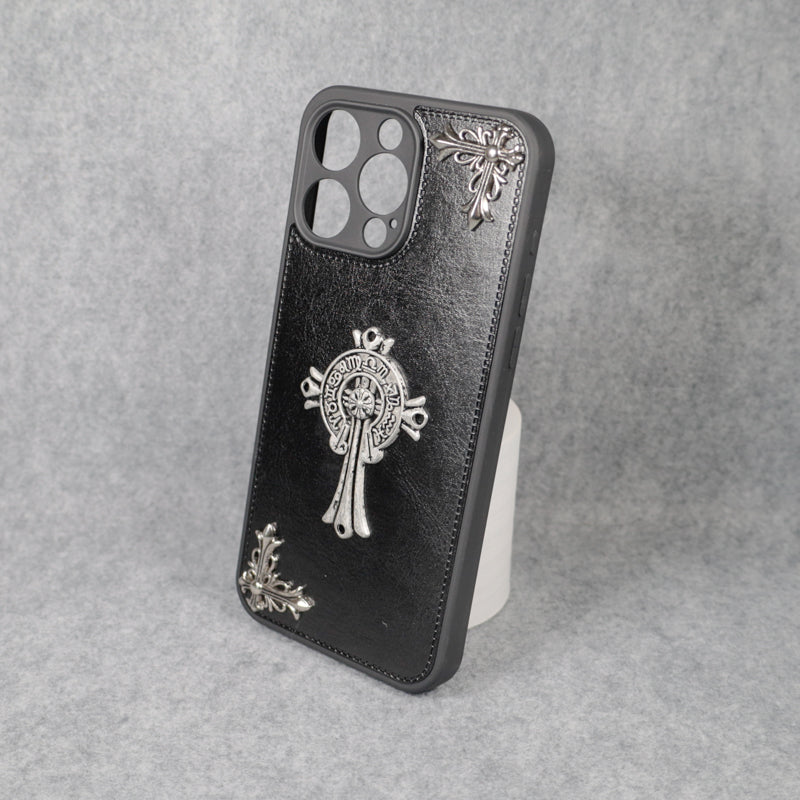 Chrome Hearts Phone Case iPhone 13 11 12 14 15 Pro Plus