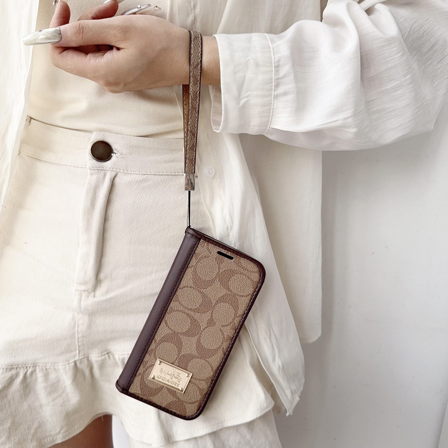 Coach Holster Wallet Case for iPhone