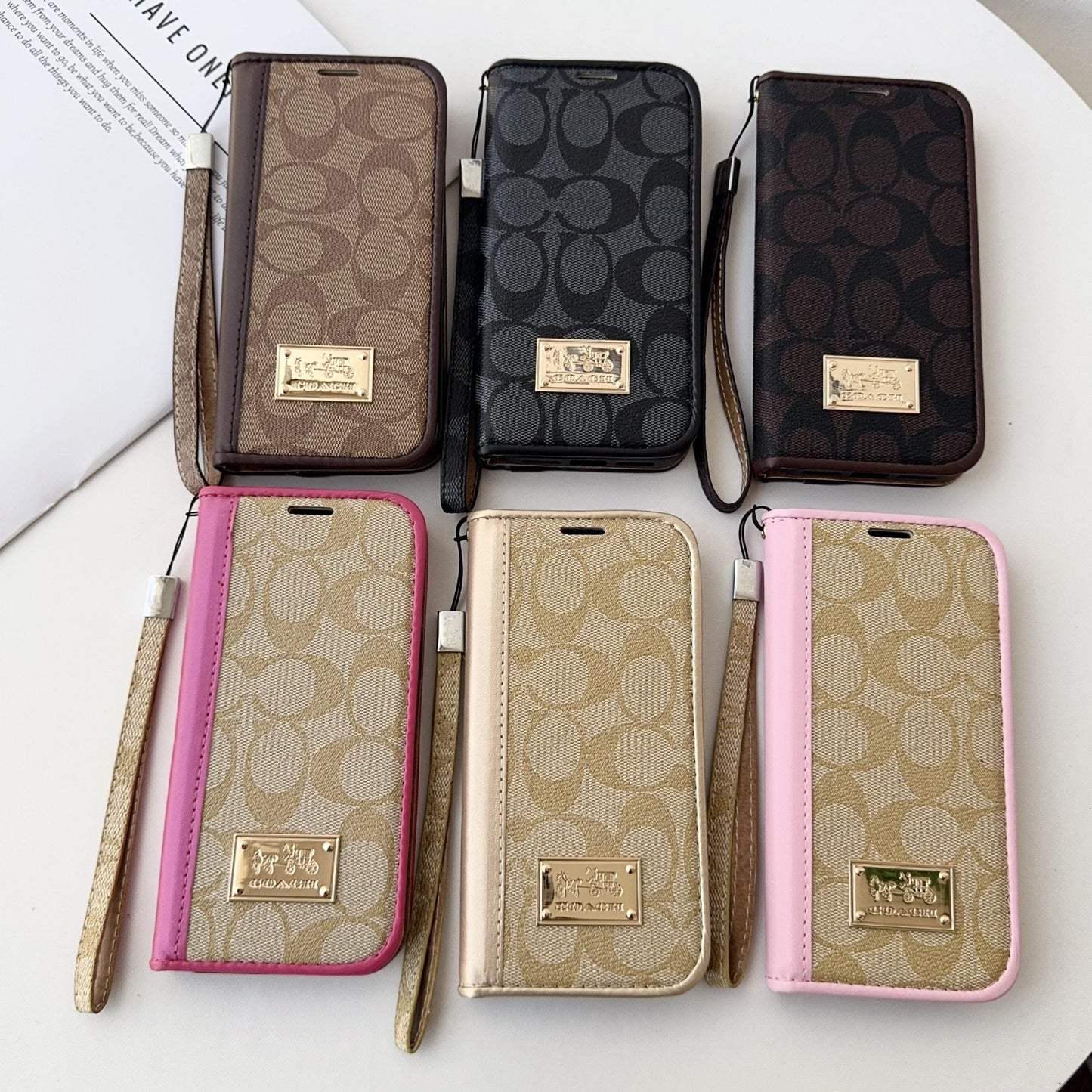 Coach Holster Wallet Case for iPhone