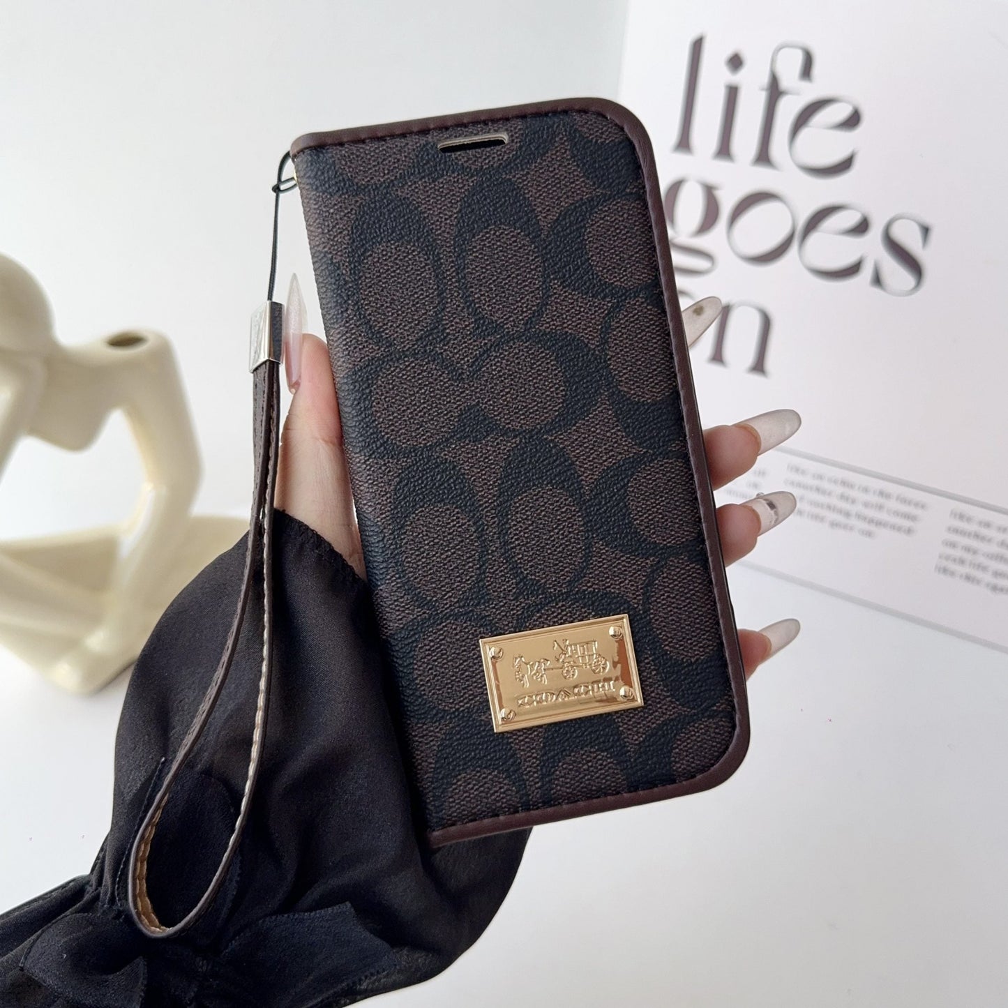 Coach Holster Wallet Case for iPhone