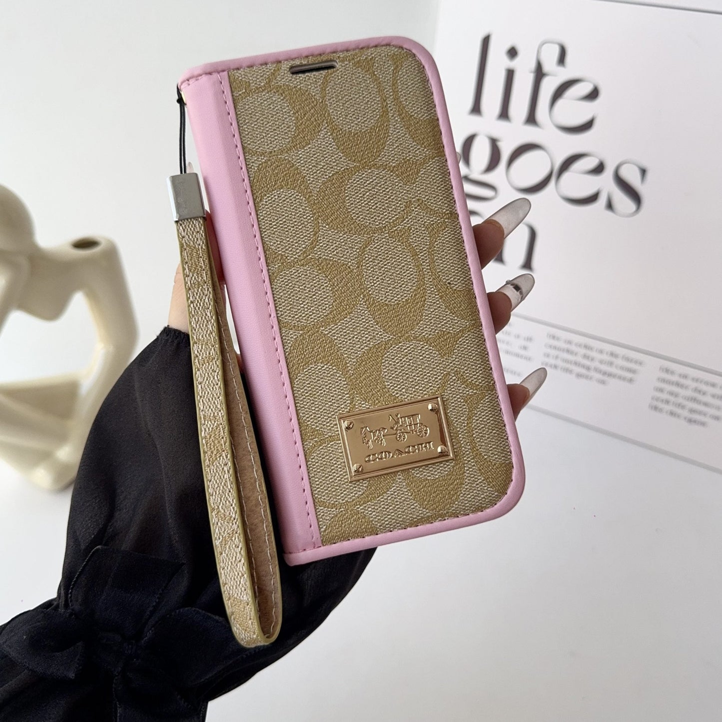 Coach Holster Wallet Case for iPhone