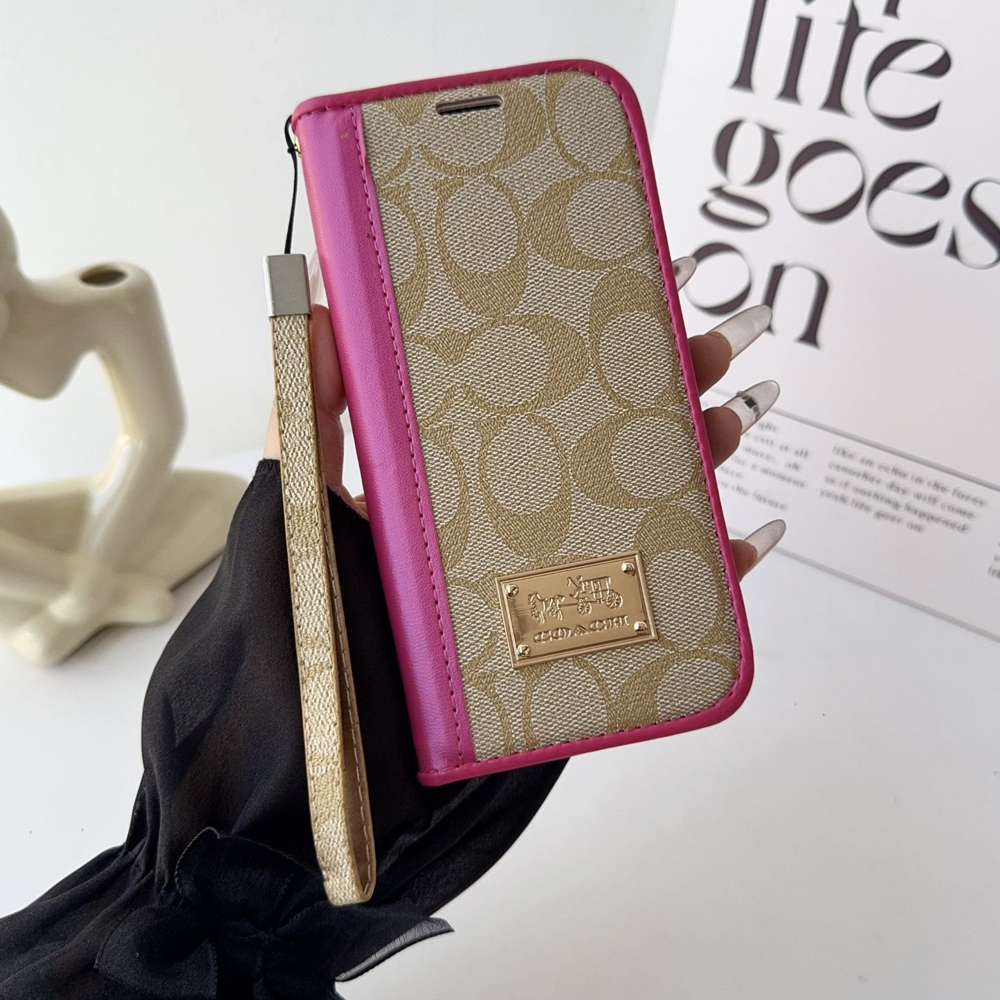 Coach Holster Wallet Case for iPhone