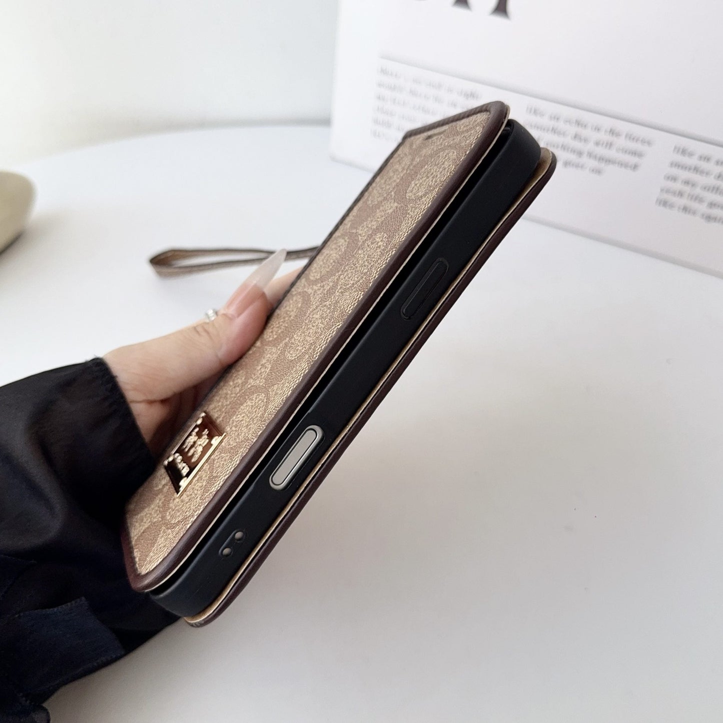 Coach Holster Wallet Case for iPhone