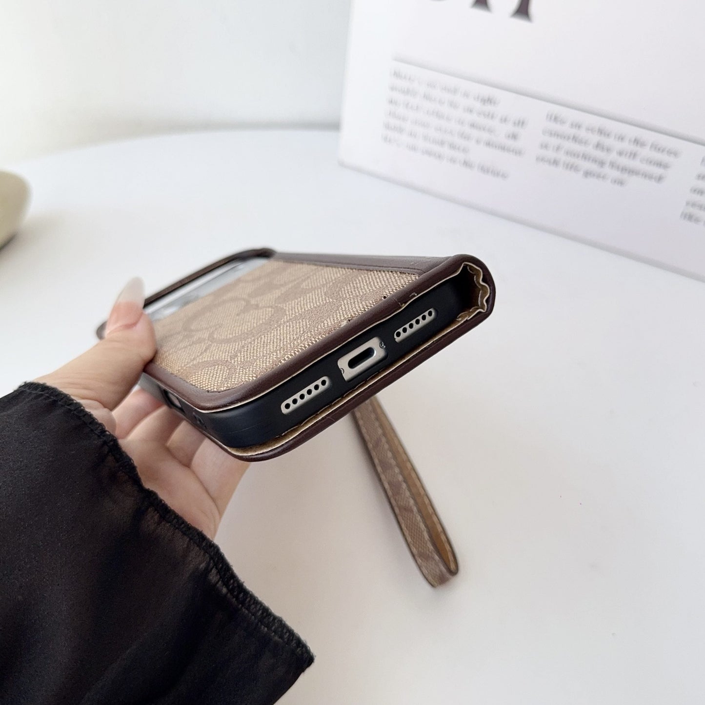 Coach Holster Wallet Case for iPhone