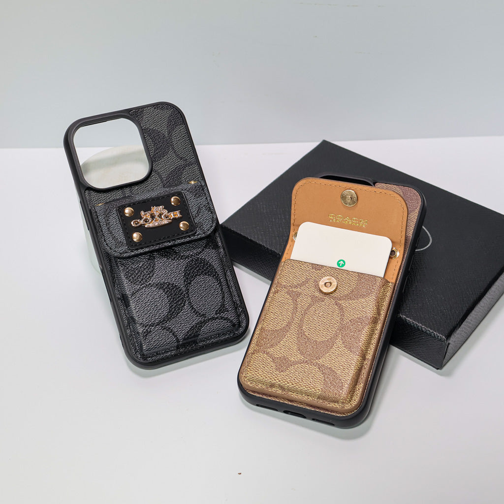 Coach Phone Case Card Holder
