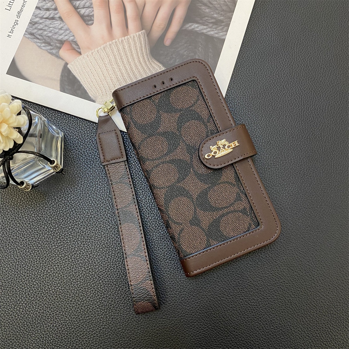 Coach Wallet iPhone Case for 1216 Pro Max Plus Series