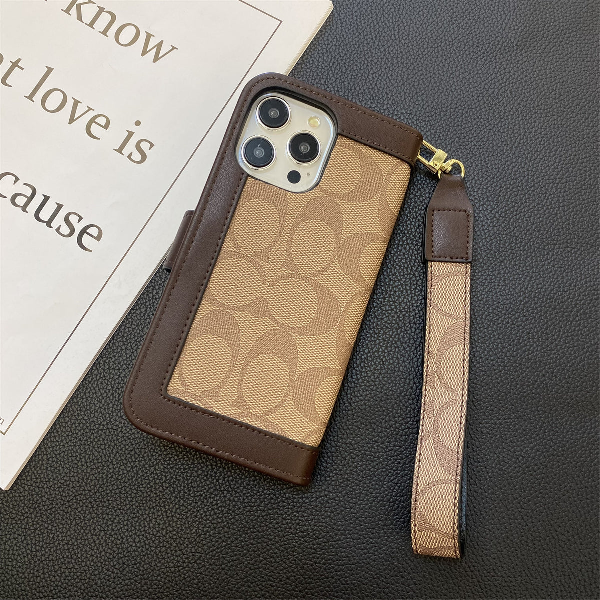 Coach Wallet iPhone Case for 1216 Pro Max Plus Series