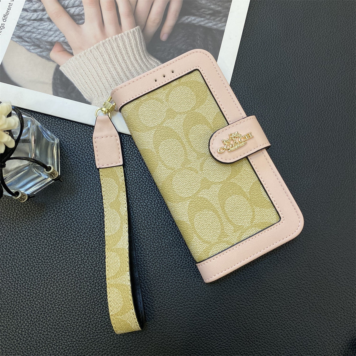 Coach Wallet iPhone Case for 1216 Pro Max Plus Series