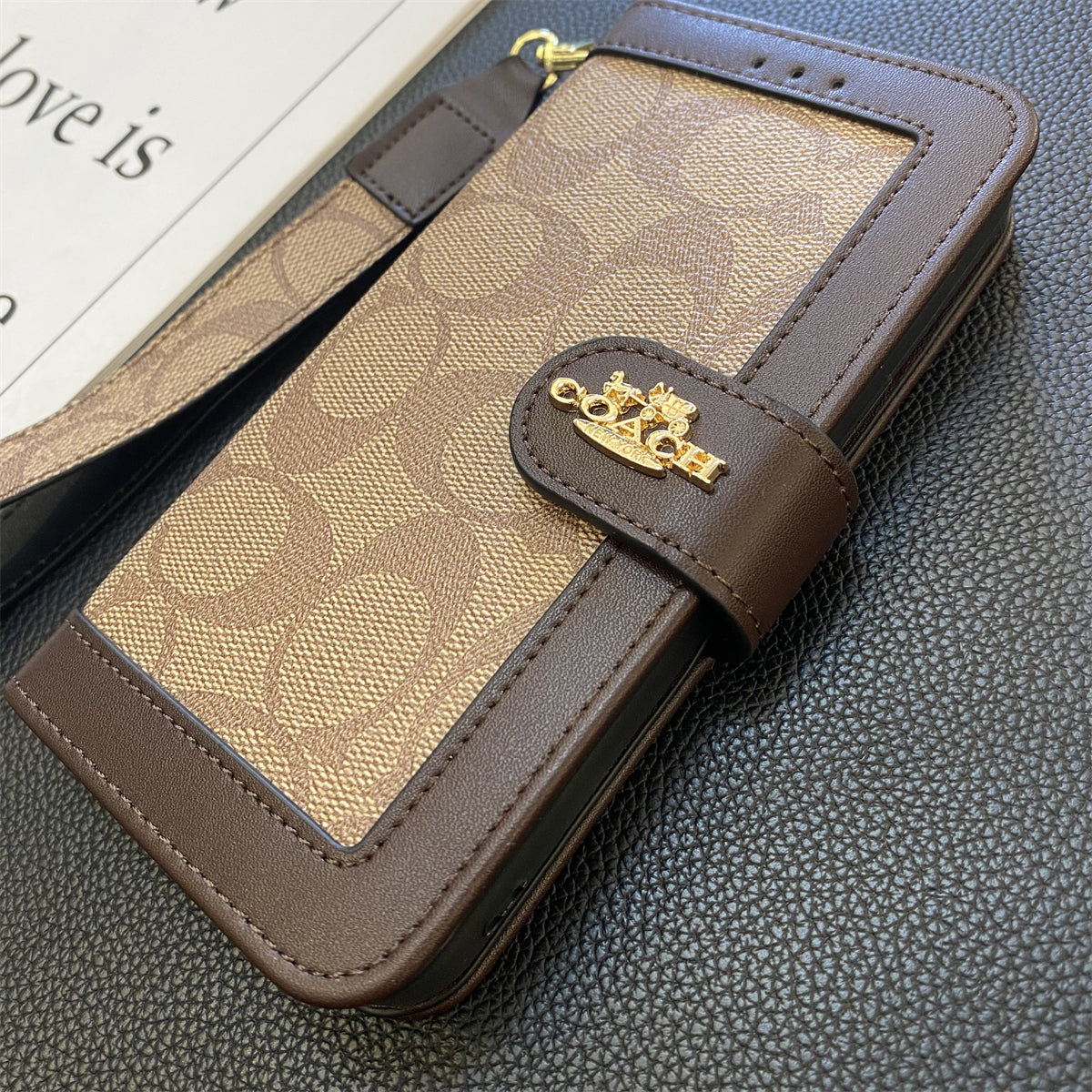 Coach Wallet iPhone Case for 1216 Pro Max Plus Series