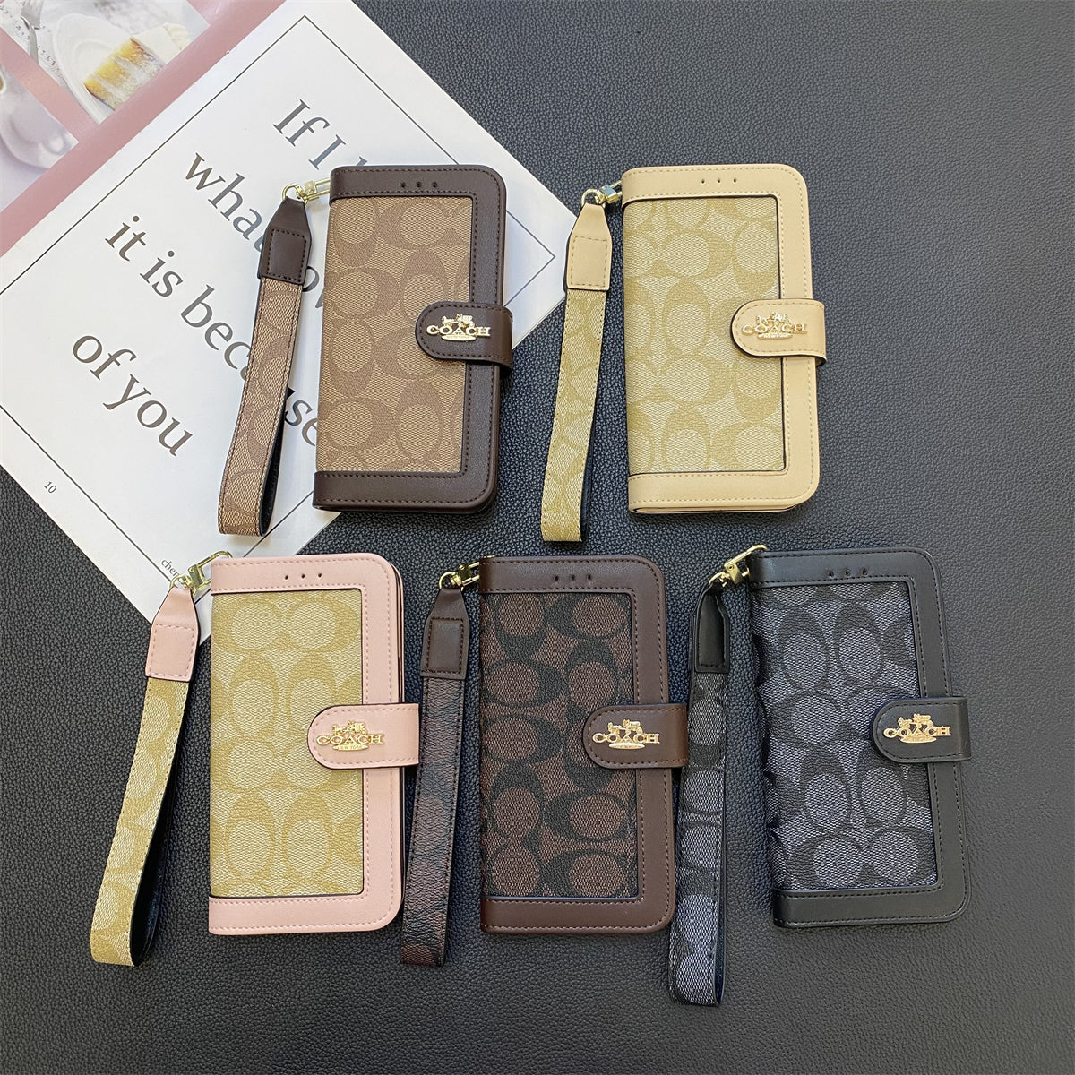 Coach Wallet iPhone Case for 1216 Pro Max Plus Series